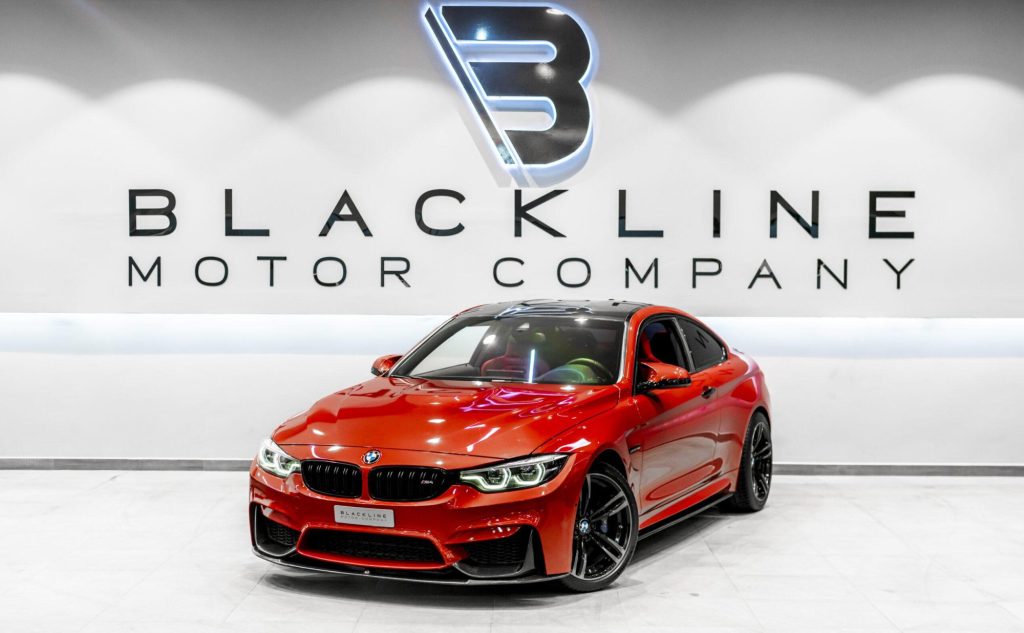2018 BMW M4 Coupe — sold by Blackline Motor Company, Dubai