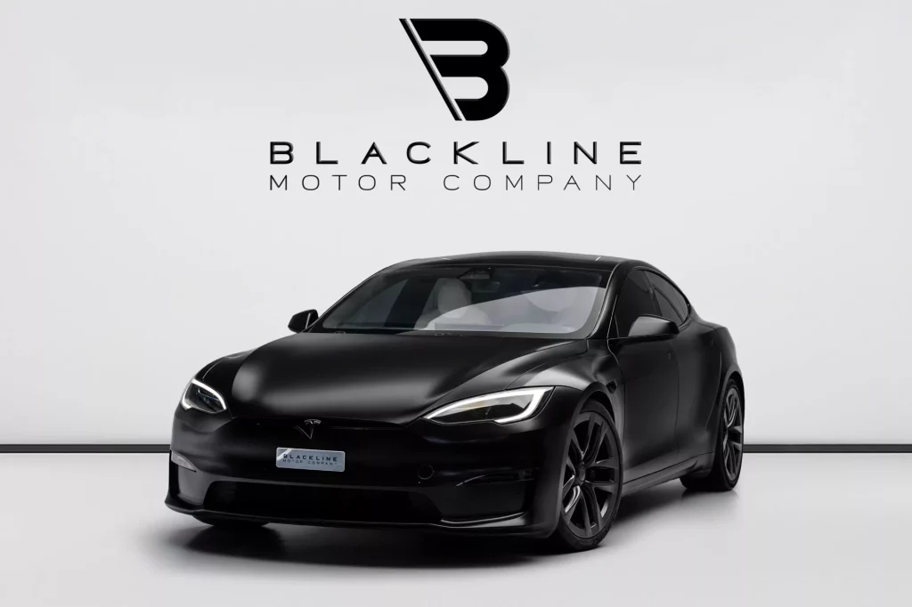 2023 Tesla Model S Performance — sold by Blackline Motor Company, Dubai