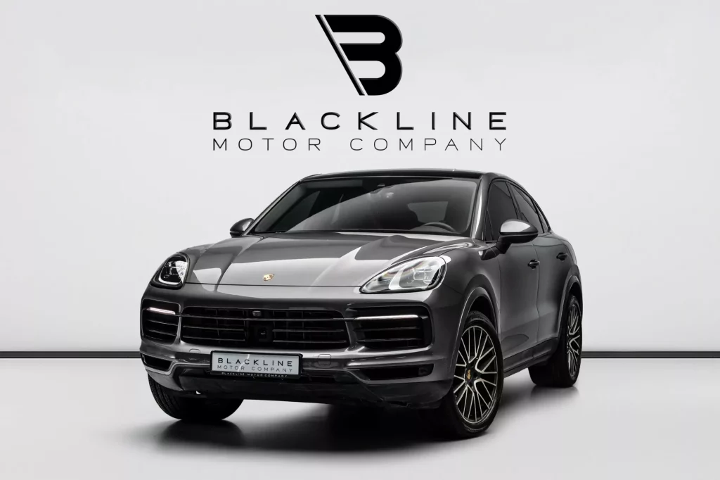 2022 Porsche Cayenne — sold by Blackline Motor Company, Dubai