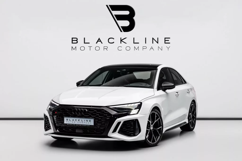 2024 Audi RS3 — sold by Blackline Motor Company, Dubai