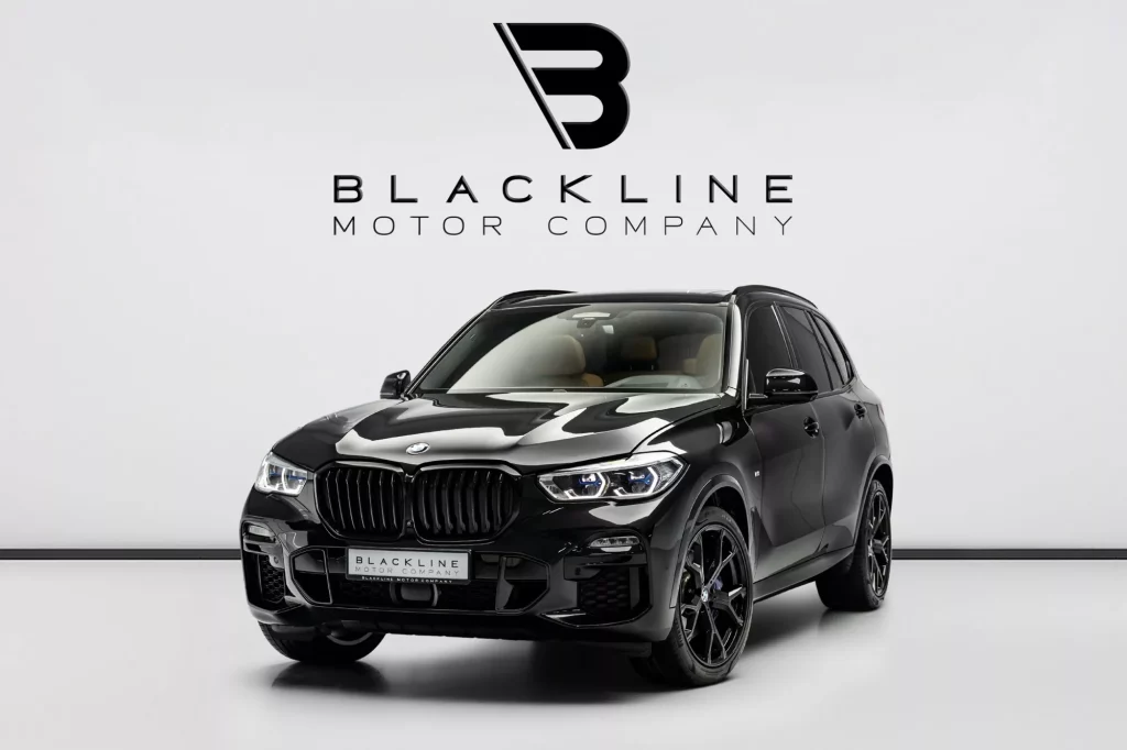 2022 BMW X5 xDrive40i — sold by Blackline Motor Company, Dubai