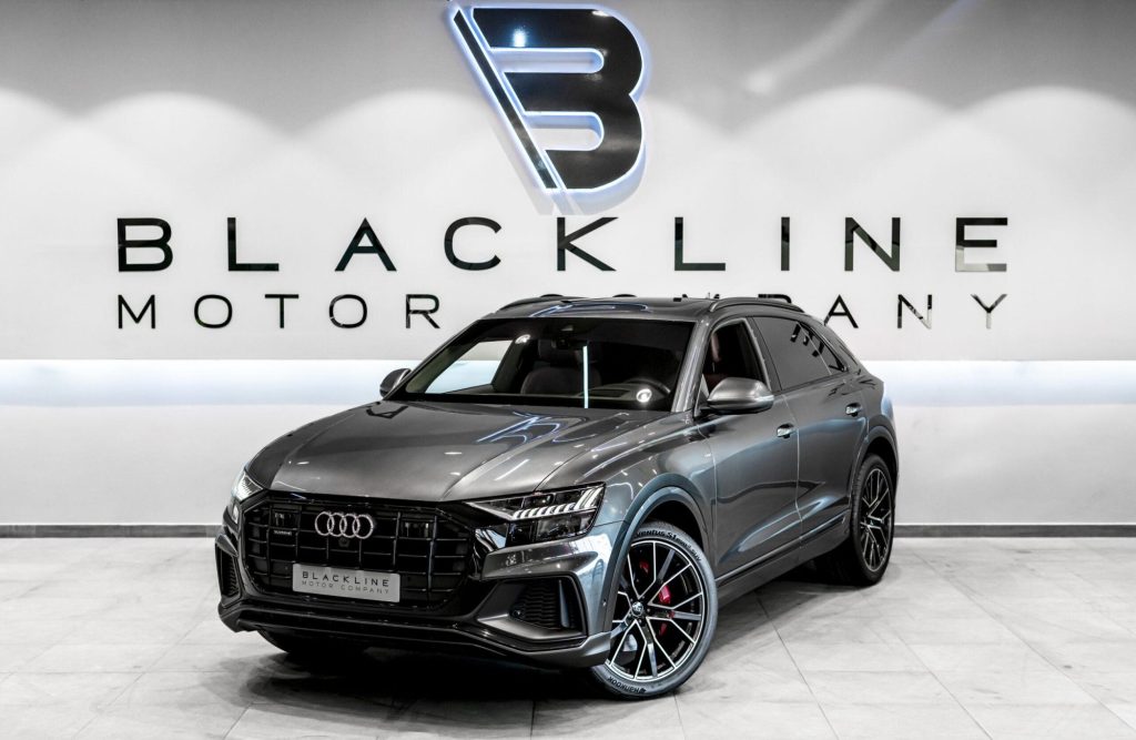 2022 Audi Q8 S Line — sold by Blackline Motor Company, Dubai
