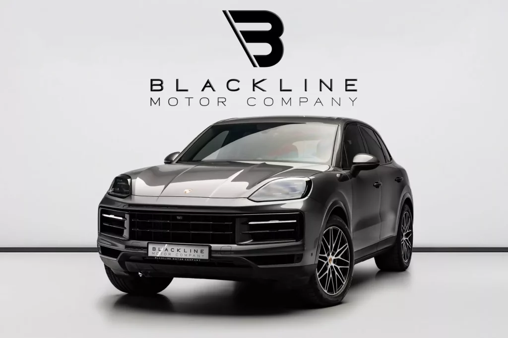 2025 Porsche Cayenne — sold by Blackline Motor Company, Dubai