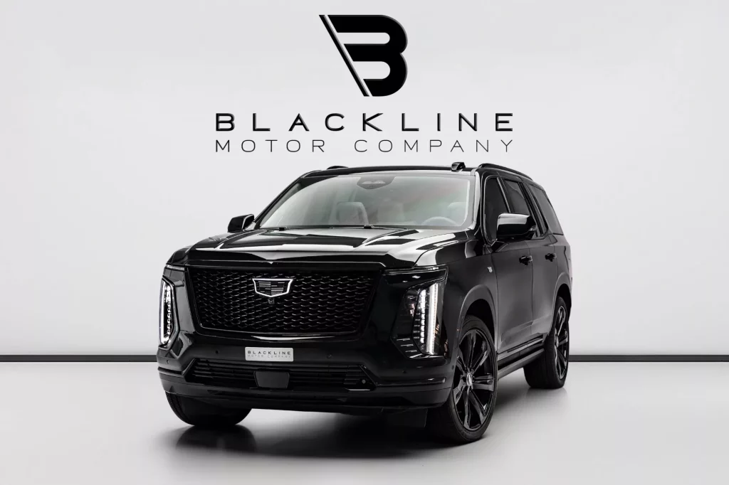 2025 Cadillac Escalade 600 — sold by Blackline Motor Company, Dubai