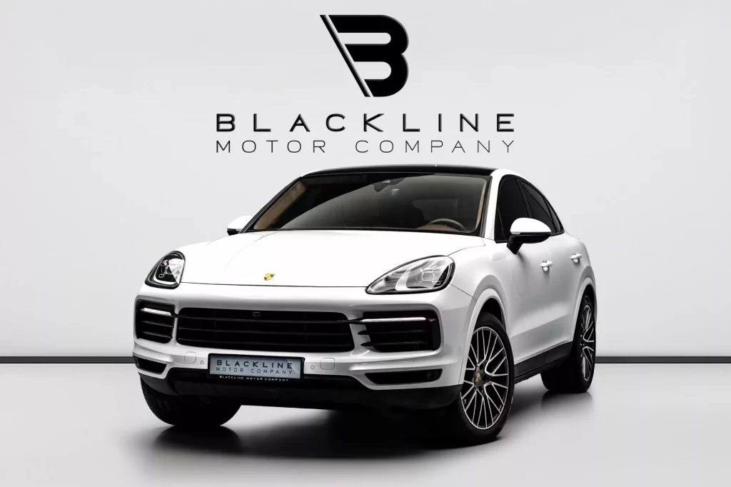 2022 Porsche Cayenne S Coupe — sold by Blackline Motor Company, Dubai