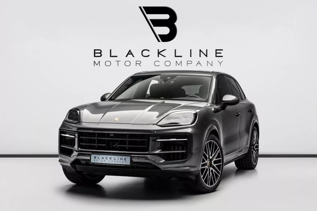 2025 Porsche Cayenne S — sold by Blackline Motor Company, Dubai