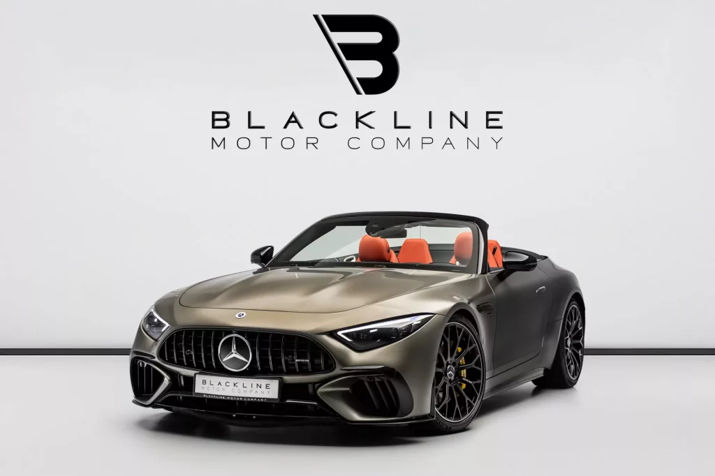 2022 Mercedes-AMG SL55 AMG — sold by Blackline Motor Company, Dubai