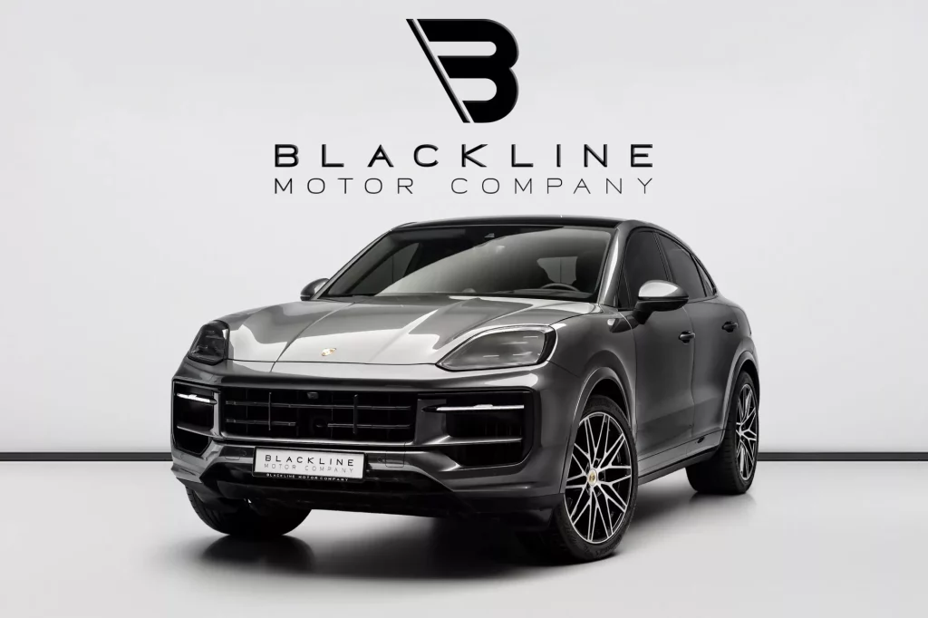 2024 Porsche Cayenne Coupe — sold by Blackline Motor Company, Dubai