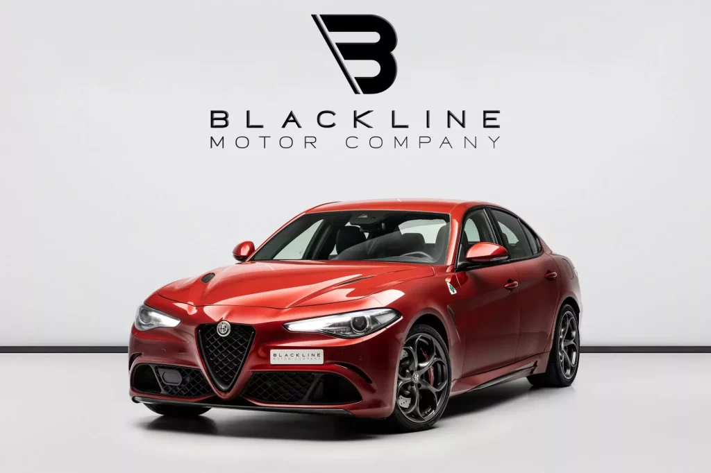 2020 Alfa Romeo Guilia Quadrifoglio — sold by Blackline Motor Company, Dubai