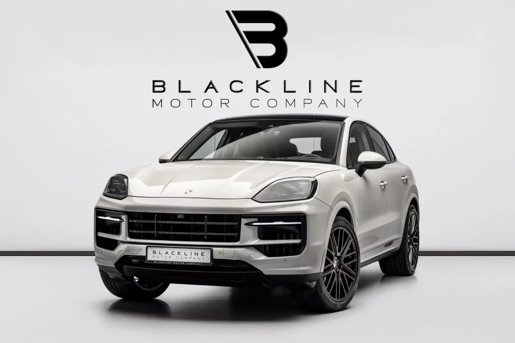 2024 Porsche Cayenne Coupe — sold by Blackline Motor Company, Dubai