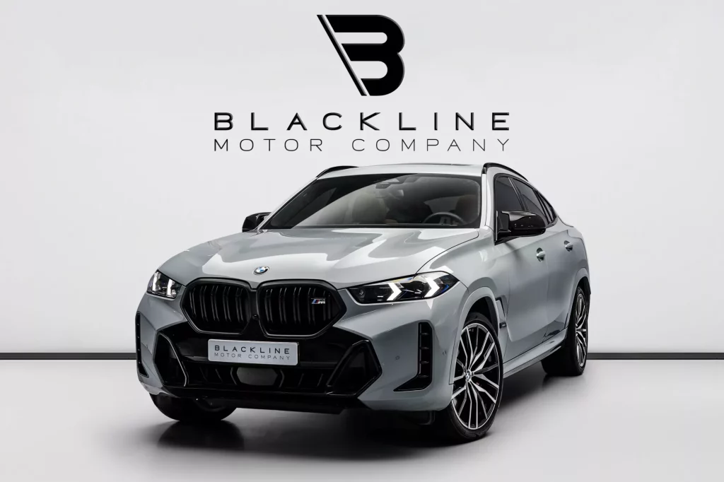 2025 BMW X6 M60 — sold by Blackline Motor Company, Dubai