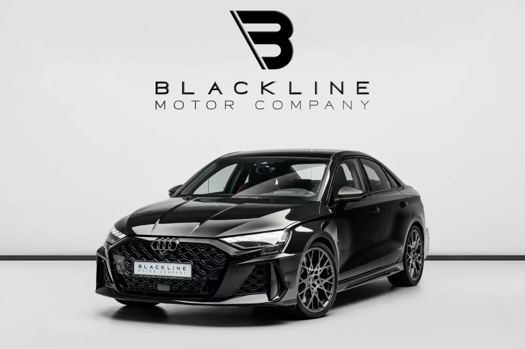 2025 Audi RS3 — sold by Blackline Motor Company, Dubai