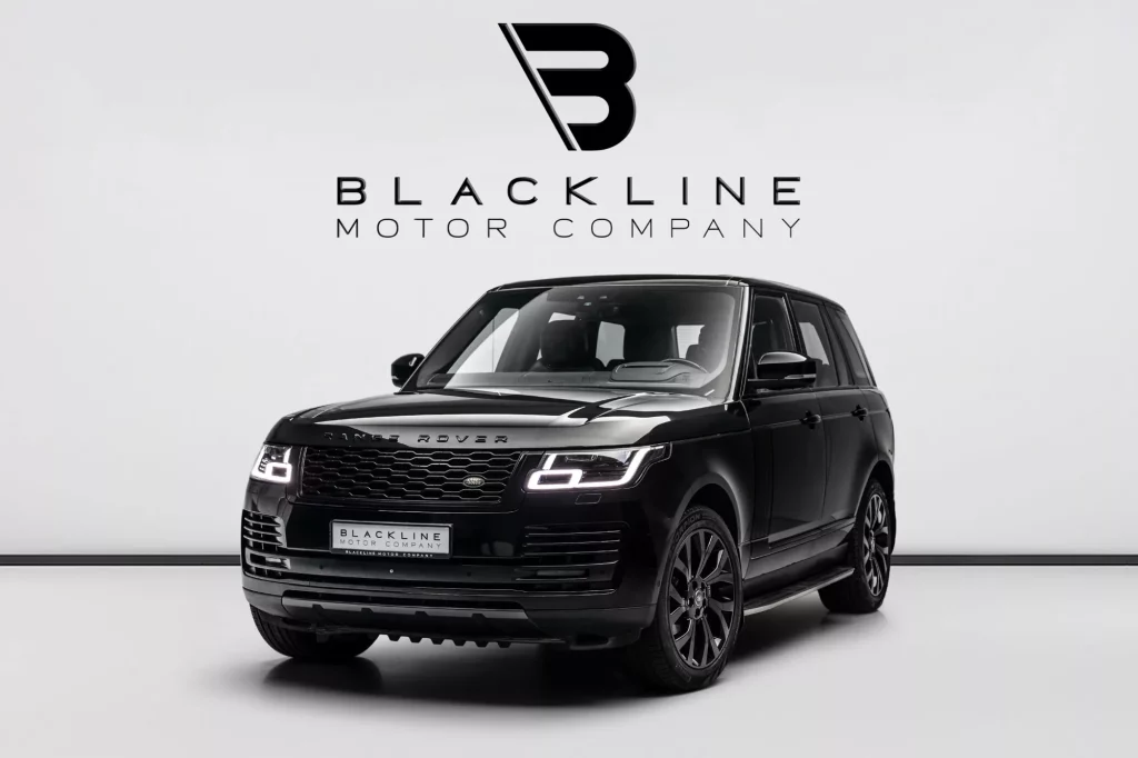 2018 Land Rover Range Rover Vogue SE — sold by Blackline Motor Company, Dubai