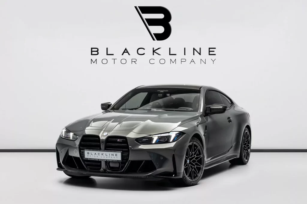 2026 BMW M4 Competition — sold by Blackline Motor Company, Dubai