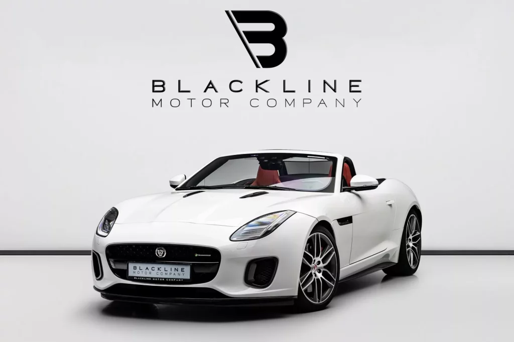 2018 Jaguar F-Type — sold by Blackline Motor Company, Dubai