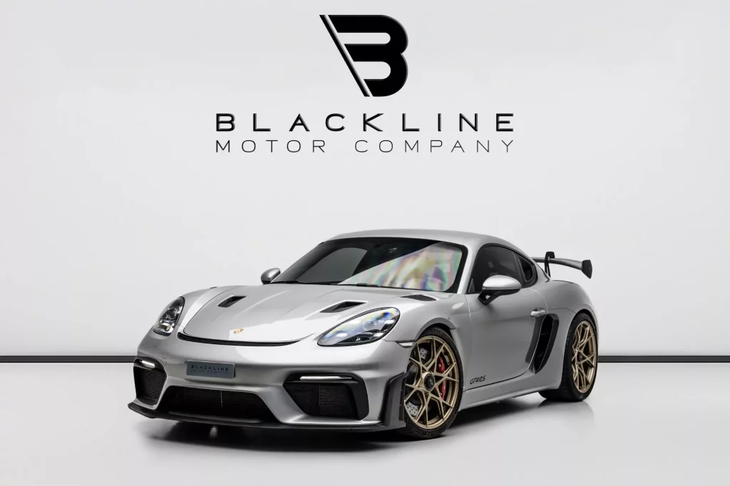 2025 Porsche Cayman GT4 RS — sold by Blackline Motor Company, Dubai
