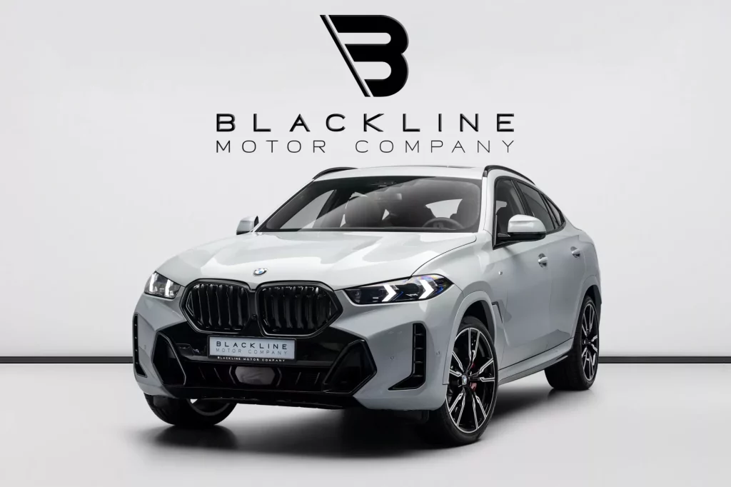 2025 BMW X6 xDrive40i — sold by Blackline Motor Company, Dubai
