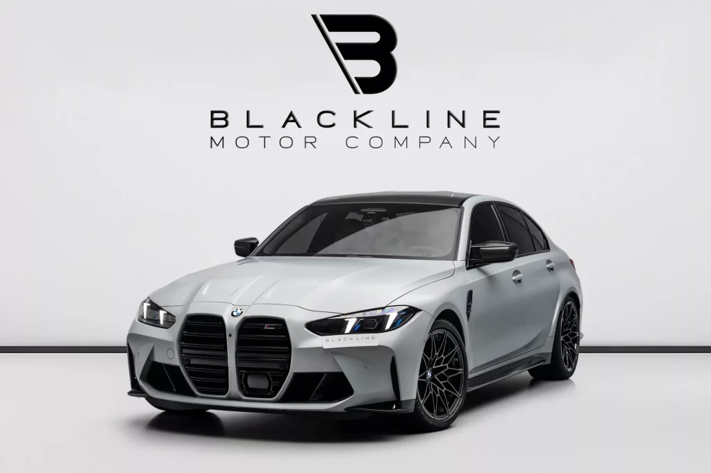 2026 BMW M3 Competition — sold by Blackline Motor Company, Dubai