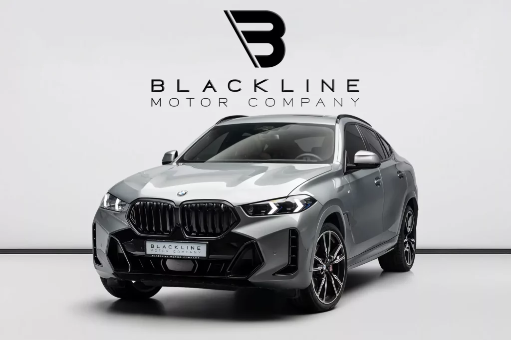 2025 BMW X6 xDrive40i — sold by Blackline Motor Company, Dubai