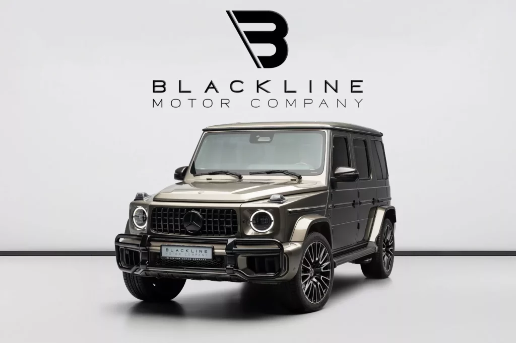 2025 Mercedes-AMG G63 — sold by Blackline Motor Company, Dubai