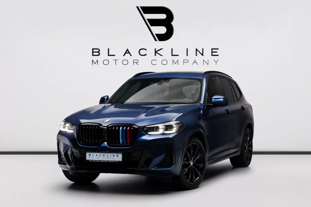 2022 BMW X3 xDrive 30i — sold by Blackline Motor Company, Dubai