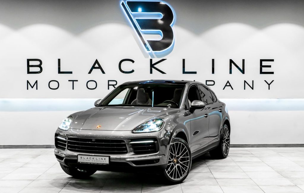 2020 Porsche Cayenne Coupe — sold by Blackline Motor Company, Dubai