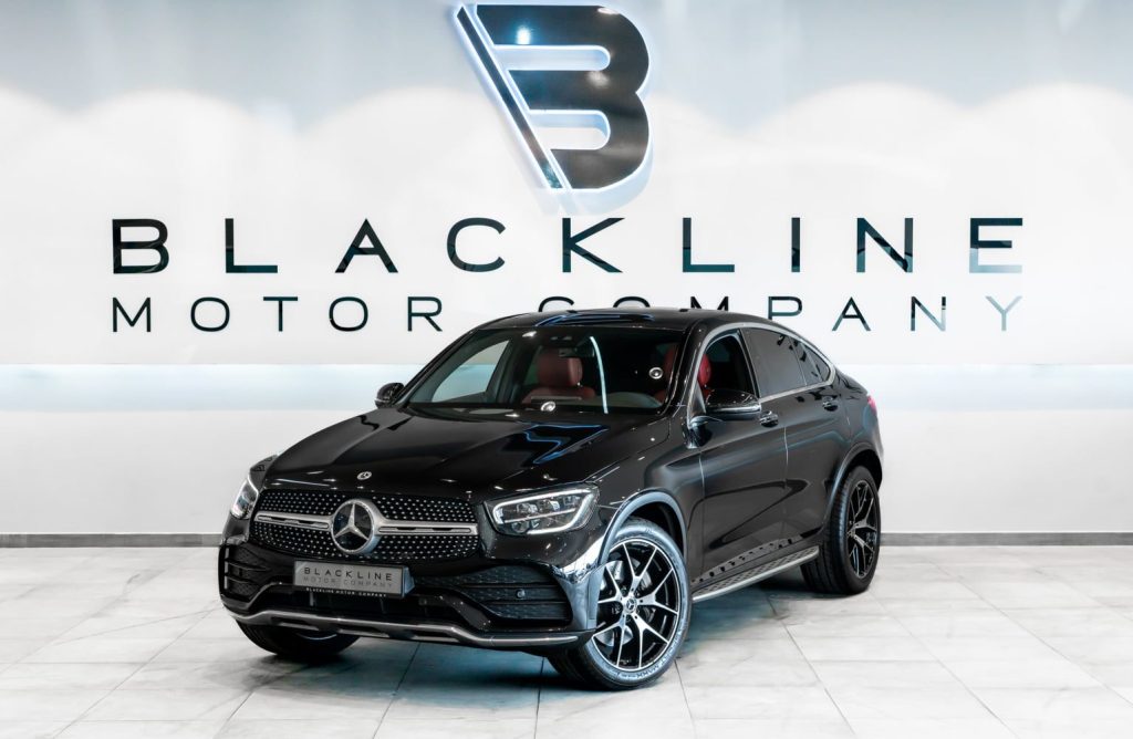 2021 Mercedes-Benz GLC 200 AMG Coupe — sold by Blackline Motor Company, Dubai