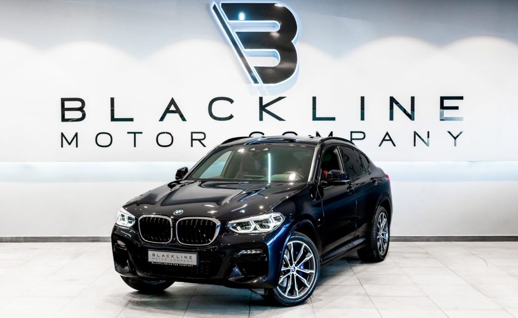 2021 BMW X4 xDrive30i M Sport — sold by Blackline Motor Company, Dubai