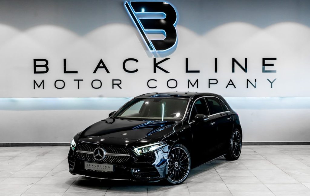 2021 Mercedes-Benz A200 AMG — sold by Blackline Motor Company, Dubai