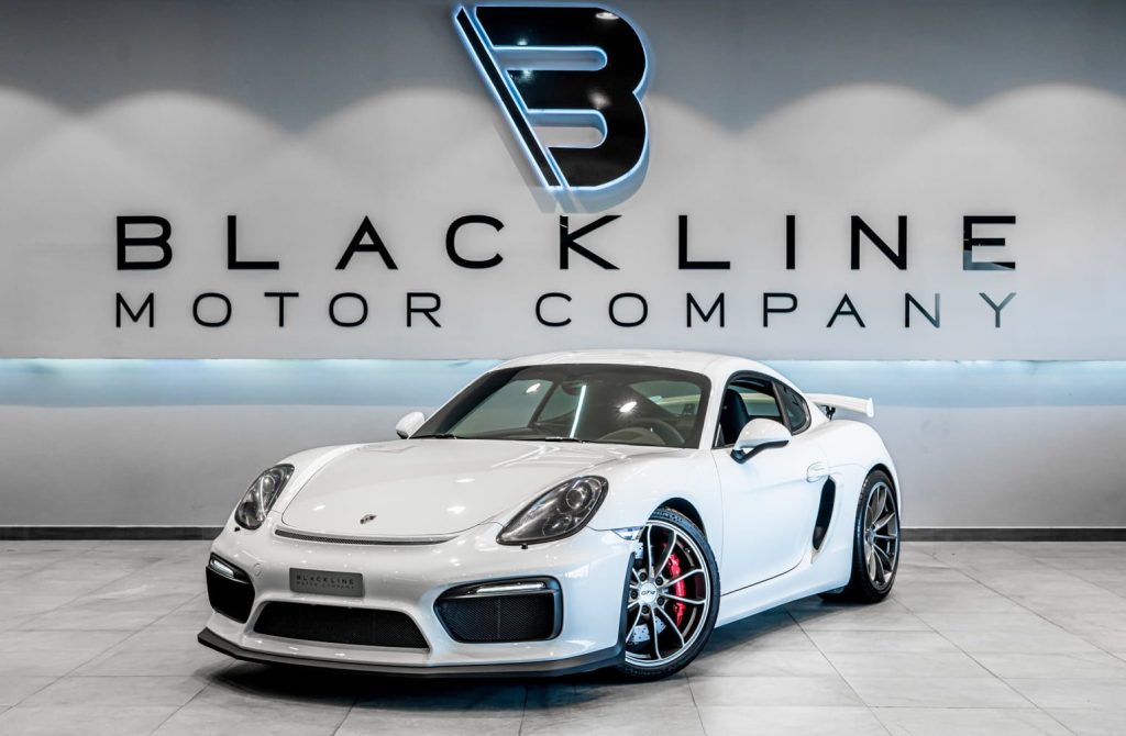 2016 Porsche Cayman GT4 — sold by Blackline Motor Company, Dubai