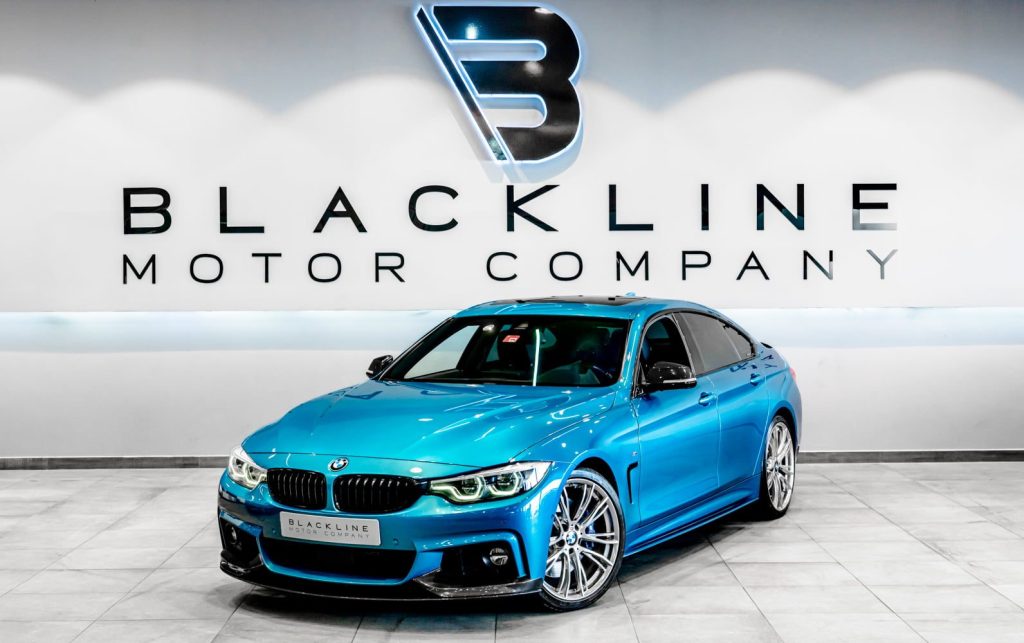 2018 BMW 440i M Sport — sold by Blackline Motor Company, Dubai