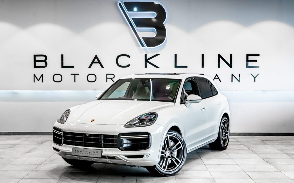 2018 Porsche Cayenne Turbo — sold by Blackline Motor Company, Dubai