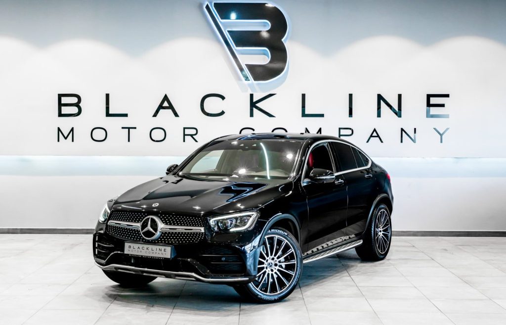 2021 Mercedes-Benz GLC 200 AMG Coupe — sold by Blackline Motor Company, Dubai
