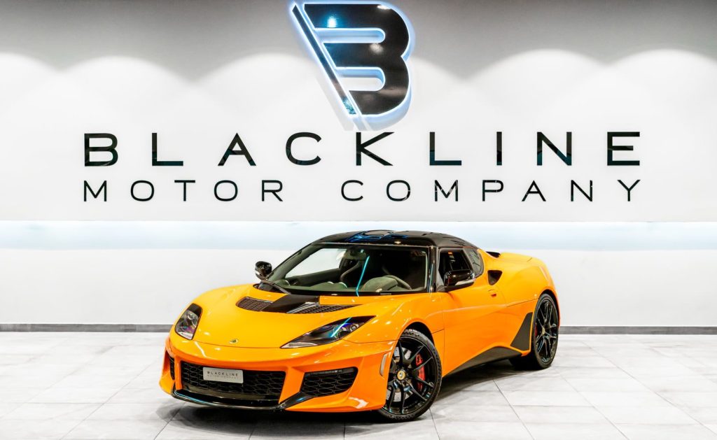 2019 Lotus Evora 400 — sold by Blackline Motor Company, Dubai
