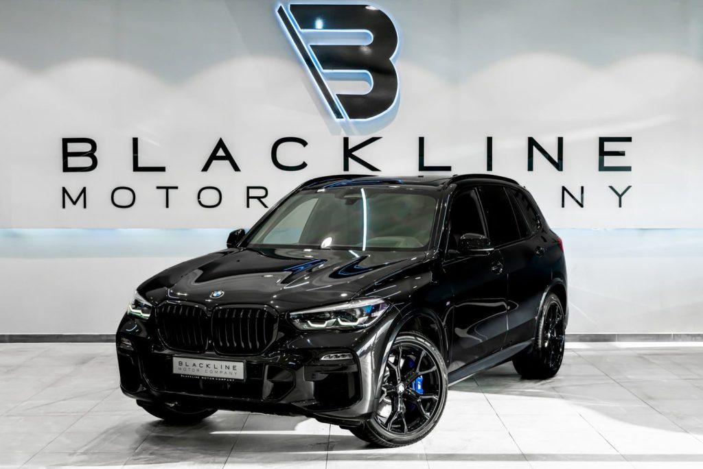 2020 BMW X5 xDrive40i M Sport — sold by Blackline Motor Company, Dubai