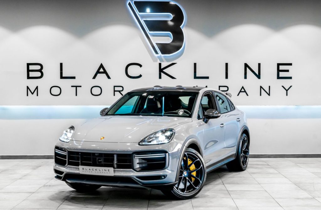 2022 Porsche Cayenne Turbo GT — sold by Blackline Motor Company, Dubai