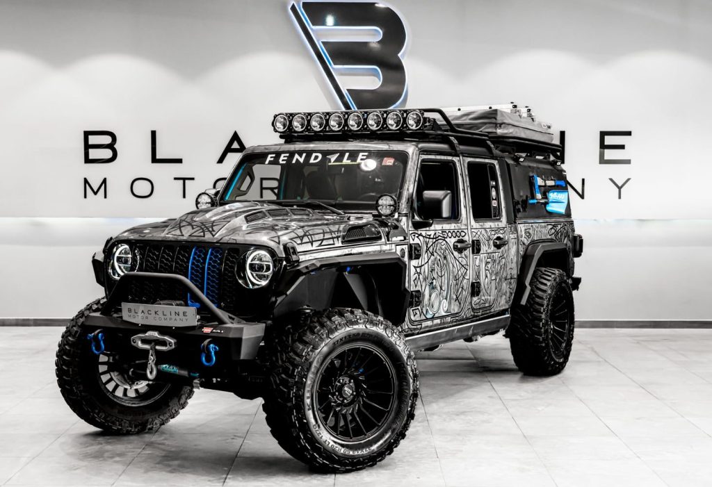 2021 Jeep Gladiator — sold by Blackline Motor Company, Dubai
