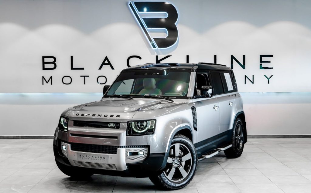 2021 Land Rover Defender 110 P400 SE — sold by Blackline Motor Company, Dubai