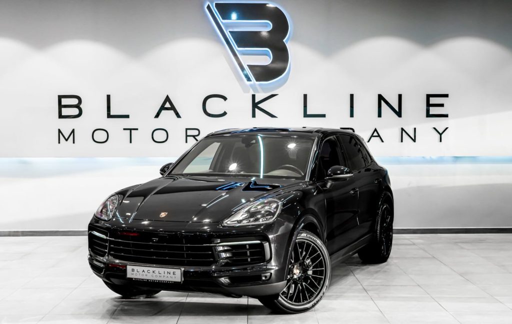 2018 Porsche Cayenne S — sold by Blackline Motor Company, Dubai