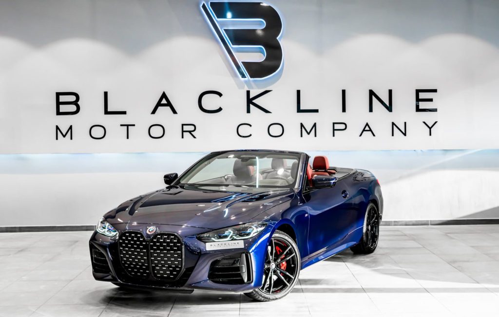 2023 BMW M440i Convertible — sold by Blackline Motor Company, Dubai