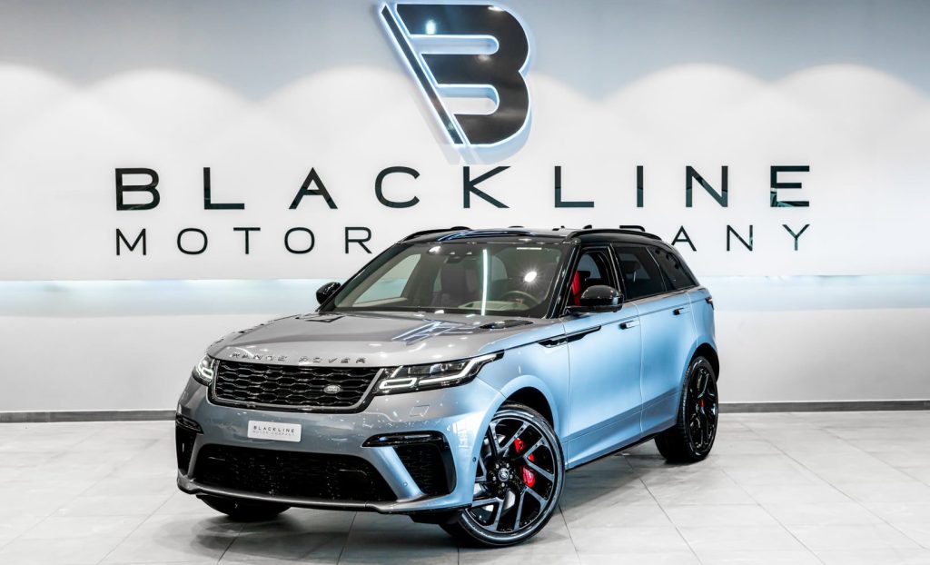 2020 Land Rover Range Rover Velar SV — sold by Blackline Motor Company, Dubai