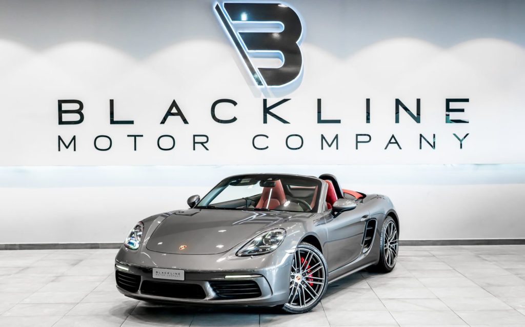 2019 Porsche Boxster S — sold by Blackline Motor Company, Dubai