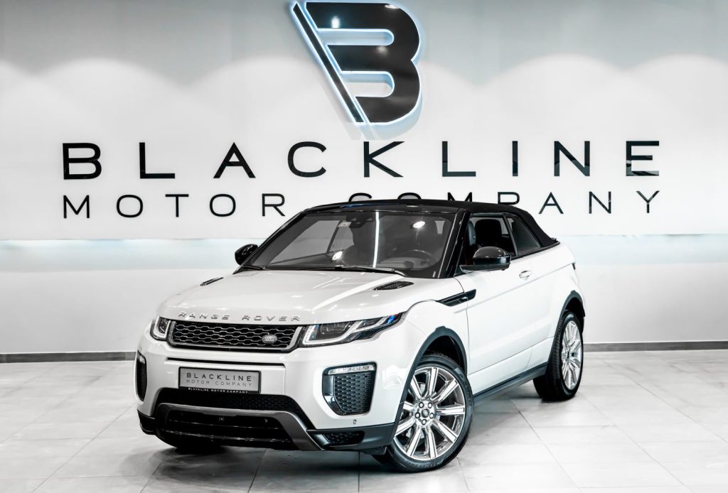 2017 Land Rover Range Rover Evoque Convertible — sold by Blackline Motor Company, Dubai