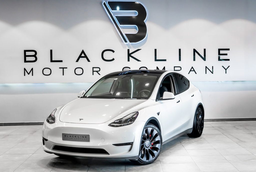 2022 Tesla Model Y — sold by Blackline Motor Company, Dubai