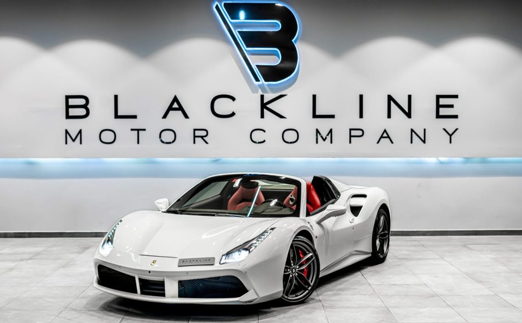 2019 Ferrari 488 Spider — sold by Blackline Motor Company, Dubai