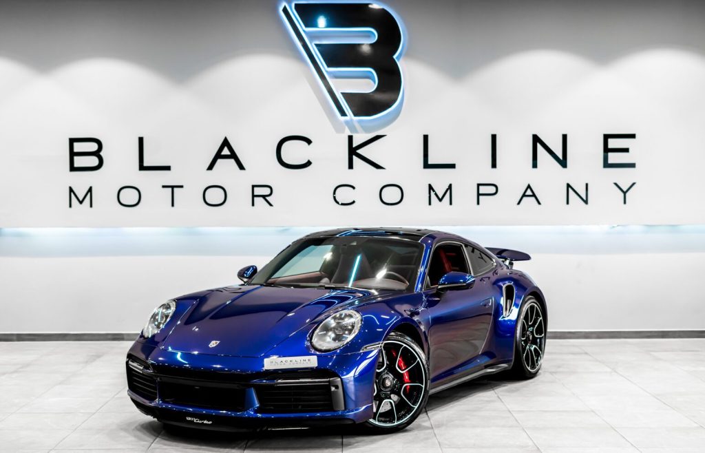 2022 Porsche Turbo — sold by Blackline Motor Company, Dubai