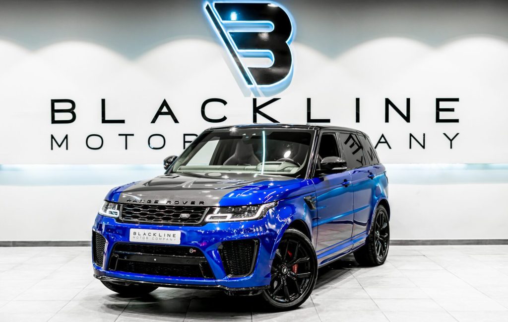 2019 Land Rover Range Rover Sport SVR — sold by Blackline Motor Company, Dubai
