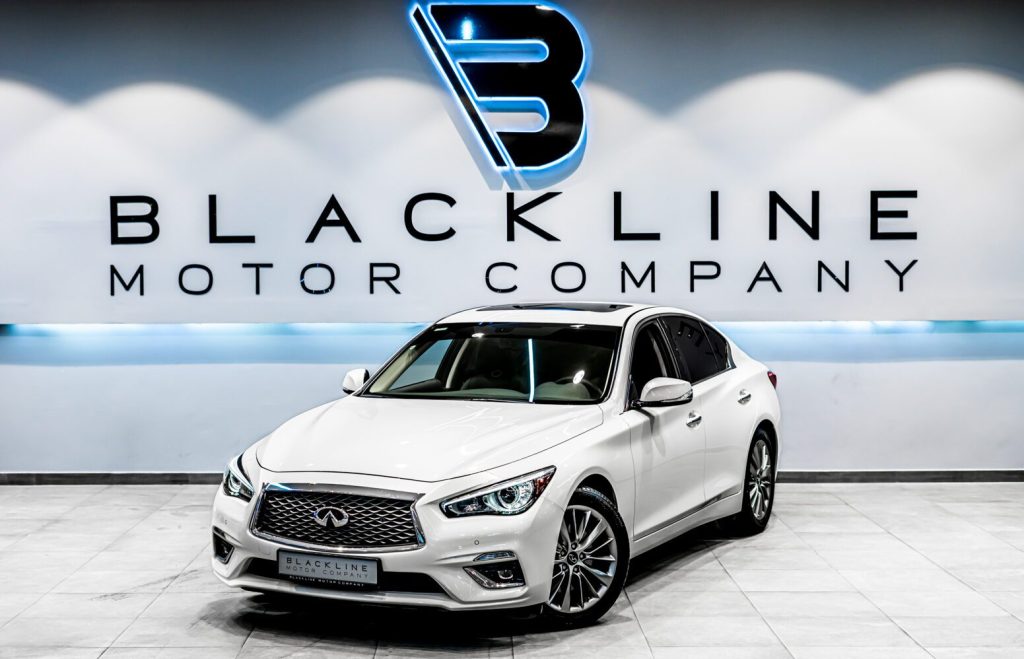 2023 Infiniti Q50 Premium — sold by Blackline Motor Company, Dubai