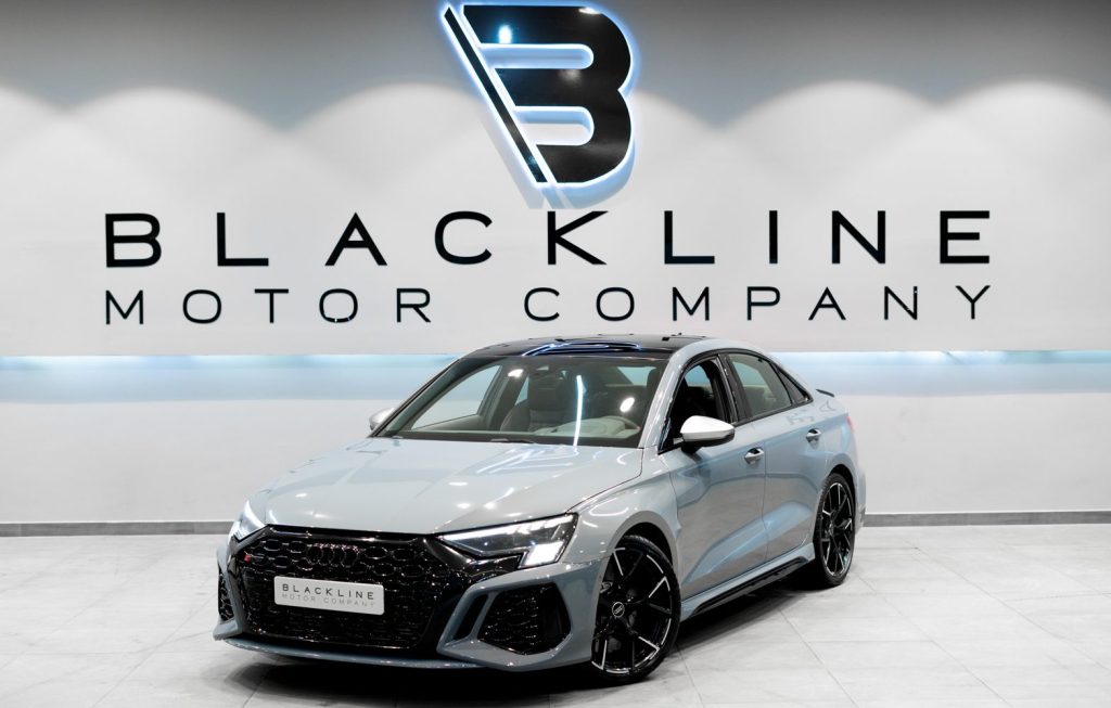 2023 Audi RS3 — sold by Blackline Motor Company, Dubai