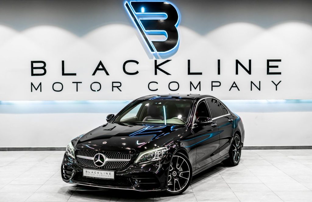 2020 Mercedes-Benz C200 AMG — sold by Blackline Motor Company, Dubai